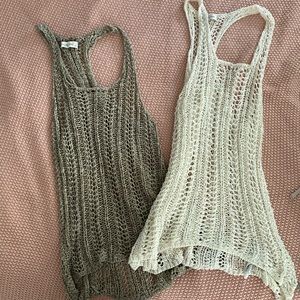 WORN ONCE ABERCROMBIE TANKS
